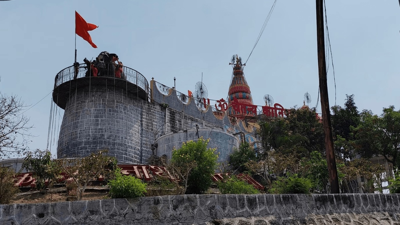 The Kanifnath Temple at Madhi village in Ahmednagar district of Maharashtra. (Express photo by Soham Shah, 2025)
